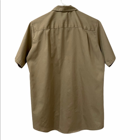 BB Brand Men’s Short Sleeve Shirt in Khaki - Picture 2 of 5